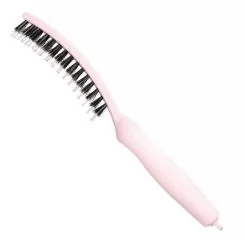 Фото Щетка для укладки Olivia Garden Finger Brush Combo Pastel Pink Small комбинированная щетина - 3