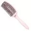 Відгуки покупців про товар Щітка для укладки Olivia Garden Finger Brush Combo Pastel Pink Medium комбінована щетина - 2