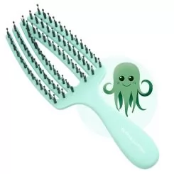 Фото Щітка для укладки Olivia Garden Finger Brush Care Mini Kids octopus LE - 2