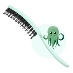 Фото Щетка для укладки Olivia Garden Finger Brush Care Mini Kids octopus LE - 4