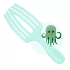 Фото Щітка для укладки Olivia Garden Finger Brush Care Mini Kids octopus LE - 5