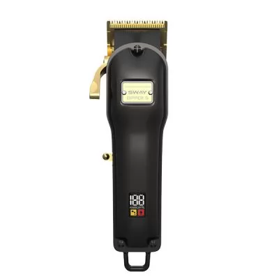 Видео товара Машинка для стрижки волос SWAY Dipper S Black and Gold Edition