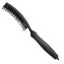 Olivia Garden щетка для укладки Finger Brush Combo Medium Full Black изогнутая комбинированная щетина - 3