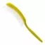Щітка Farmagan Fingerbrush середня штучна щетина для тонкого волосся колір жовтий - 3