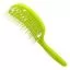 Щетка Farmagan Fingerbrush большая искусственная щетина для тонких волос цвет фисташковый - 2