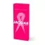 Ножницы для стрижки Jaguar White Line Pastell Plus Offset Pink Ribbon розовые. Длина 5,50