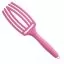 Відгуки покупців про товар Щітка для укладки Olivia Garden Finger Brush Combo Boar&Nylon ThinkPink 2024 Bubble Pink комбінована щетина - 4
