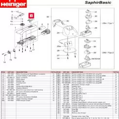 Фото Heiniger плата управління для усіх машинок Saphir - 2