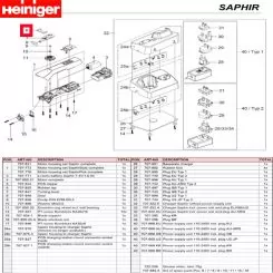 Фото Heiniger гумова прокладка для усіх машинок Saphir - 3