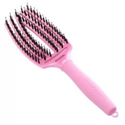 Фото Щітка для укладки Olivia Garden Finger Brush Care Iconic Boar&Nylon Celestial Pink - 2