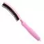 Опис товару Щітка для укладки Olivia Garden Finger Brush Care Iconic Boar&Nylon Celestial Pink - 4