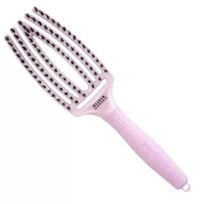 Фото товара Щетка для укладки Olivia Garden Finger Brush Care Iconic Boar&Nylon Ethereal Lavender