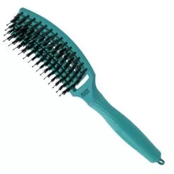 Фото Olivia Garden щітка для укладки Finger Brush Combo Boar&Nylon Blue Lagoon комбінована щетина - 2