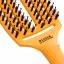 Olivia Garden щітка для укладки Finger Brush Combo Boar&Nylon Yellow Sunshine комбінована щетина - 5