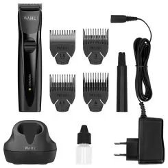 Фото Машинка для стрижки волос триммер Wahl Chrom Mini Pro 2 U-Blade, черная - 4