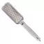 Щетка массажная Olivia Garden Expert Care Rectangular Nylon Bristles Silver S