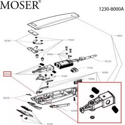 Фото Moser качающийся анкер (якорь) + пружины для 1230, 1233, 1234 - 2