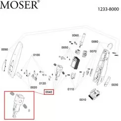Фото Moser качающийся анкер (якорь) + пружины для 1230, 1233, 1234 - 3