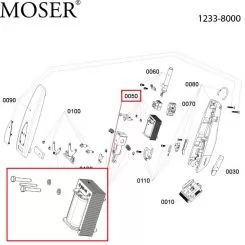 Фото Moser катушка электро магнит + винты 230-240 В 50Hz для 1230, 1233, 1234 - 3