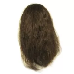 Фото Голова-манекен жін. ШАТЕН довж. волосся 40-50 см. густ. 250/см + ШТАТИВ - 3