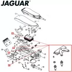 Фото Jaguar пружина авторегулювання ножа для CM 2000 - 2