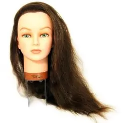 Фото Голова-манекен жін. JENNY довж. волосся 50-60 см. густ. 250/см без штатива - 1